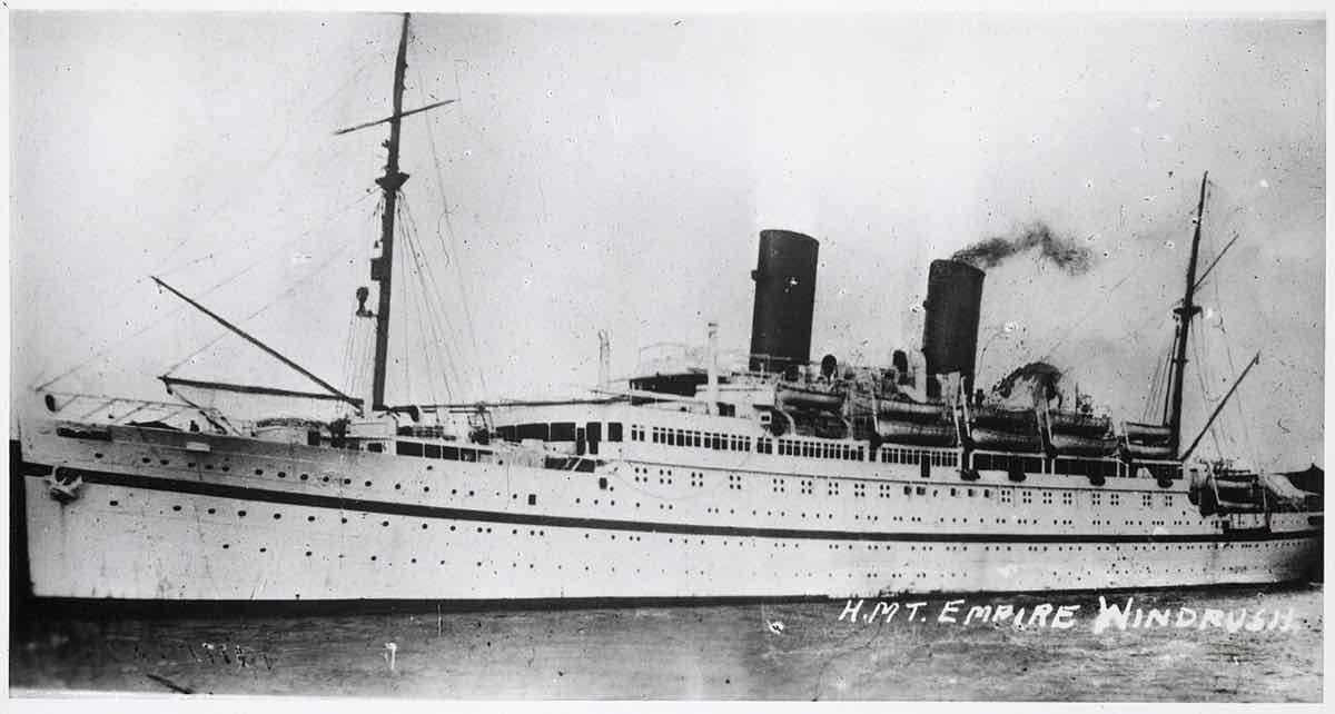 عکس: کشتی مسافربری اِچ‌اِم‌تی امپایر ویندراش (HMT Empire Windrush)